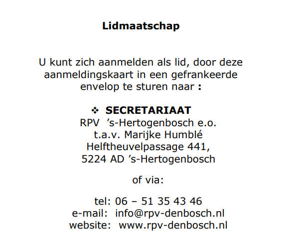 nieuwsbrief