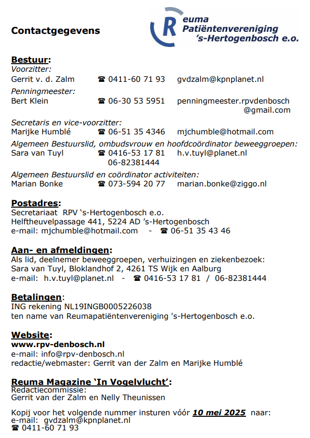 nieuwsbrief